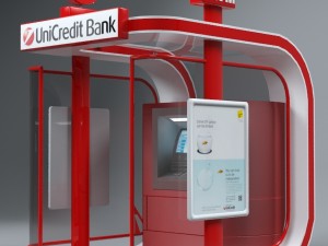 atm kiosk 03 Modello 3D