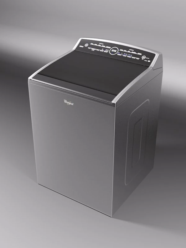 whirlpool smart cabrio washer 3D Model .c4d .max .obj .3ds .fbx .stl .blend 
