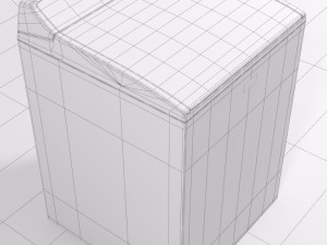 whirlpool smart cabrio washer Modèle 3D
