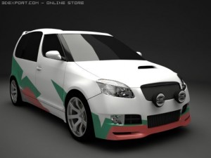 Skoda roomster tuning virtuel, Fait le 29 juillet, Tony.D VT