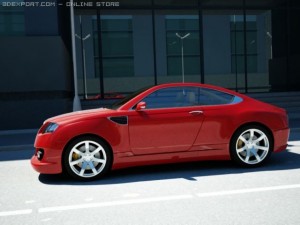 skoda rapid concept 3D 모델