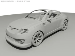 skoda rapid concept 3D Model