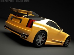 cadillac xlr tuning 3Dモデル