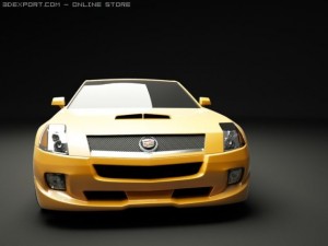 cadillac xlr tuning 3Dモデル