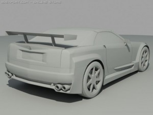 cadillac xlr tuning 3Dモデル