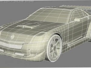 cadillac xlr tuning 3D Model
