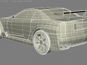 cadillac xlr tuning 3Dモデル