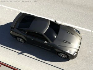 nissan gtr Modelo 3D