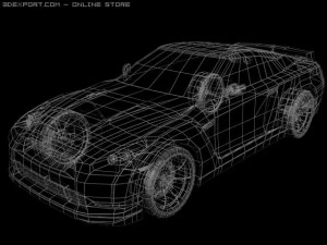 nissan gtr Modelo 3D