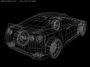 nissan gtr Modelo 3D