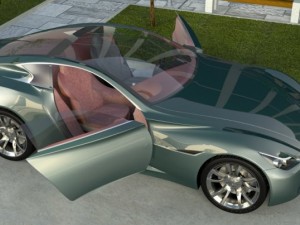 infiniti essence 3D Model