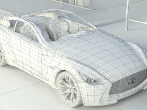 infiniti essence 3D Model