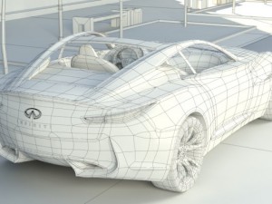infiniti essence 3D Model