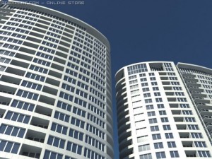 three towers bratislava 3D Model