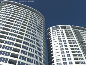 three towers bratislava 3D Model