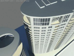 three towers bratislava 3D Model