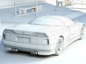 Concept car nazca m12 3D Model