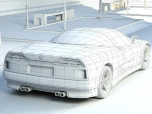 Concept car nazca m12 3D Model