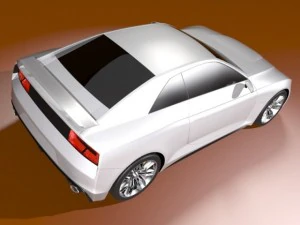 Audi quattro concept 2010 3D Model