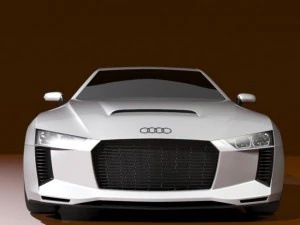 Audi quattro concept 2010 3D Model
