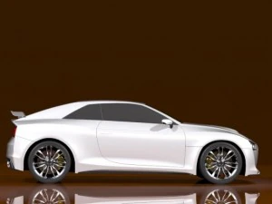 Audi quattro concept 2010 3D Model