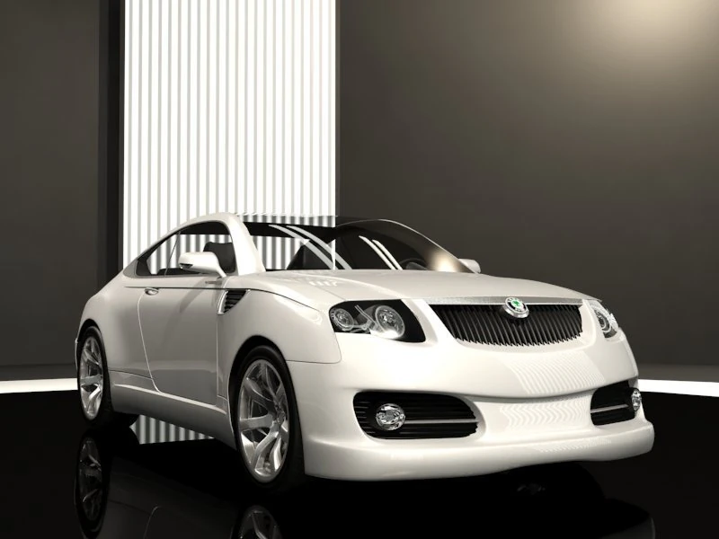 skoda rapid concept mr 3D Model .c4d .max .obj .3ds .fbx .stl .blend 