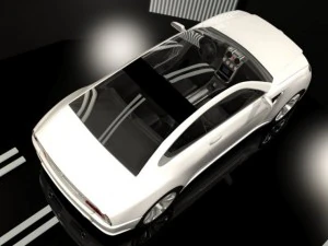 skoda rapid concept mr 3D Model