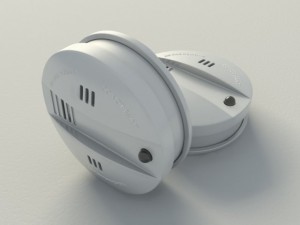 smoke alarm flammex 3D 모델