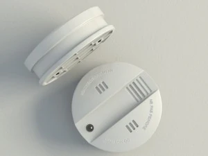 smoke alarm flammex 3D Model