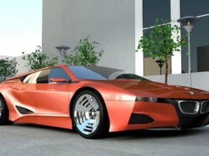 कॉन्सेप्ट कार एम1 हॉमेज 3D मॉडल