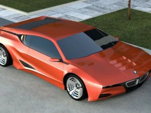 Concept car m1 hommage 3D Model