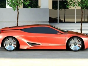 Concept car m1 hommage 3D Model