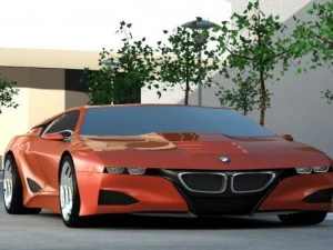 Concept car m1 hommage 3D Model