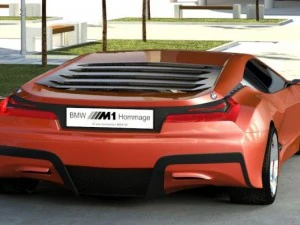 Concept car m1 hommage 3D Model