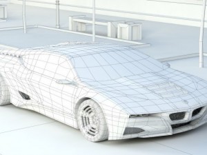 Concept car m1 hommage Modelo 3D
