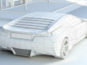 Concept car m1 hommage Modelo 3D