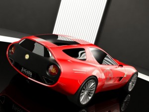 zagato alfa romeo tz3 corsa 3D Модель