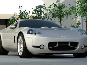 ford shelby gr1 Modello 3D