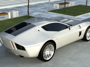 ford shelby gr1 3D मॉडल