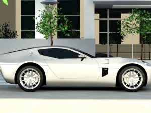 ford shelby gr1 3D मॉडल