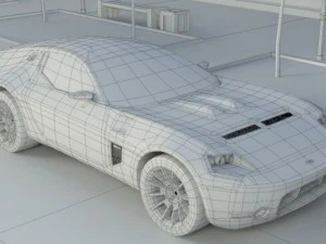 ford shelby gr1 3D Model