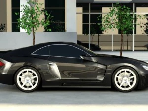 mercedes benz carlsson c25 3D Model