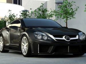 mercedes benz carlsson c25 3D Model