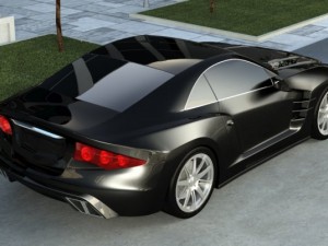 mercedes benz carlsson c25 Modelo 3D