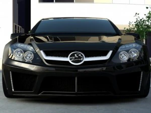 mercedes benz carlsson c25 3D Model
