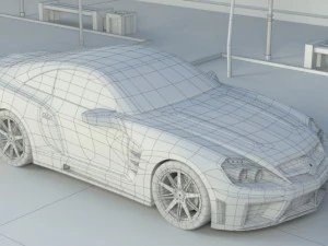 mercedes benz carlsson c25 3D Model
