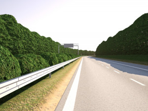Tileable highway 01 Modelo 3D