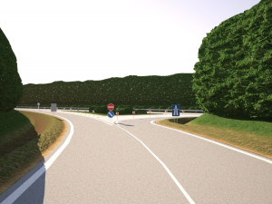 Tileable highway 01 Modelo 3D