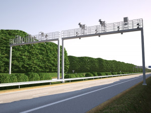 Tileable highway 01 Modelo 3D