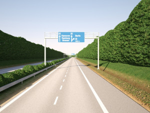 Tileable highway 01 Modelo 3D